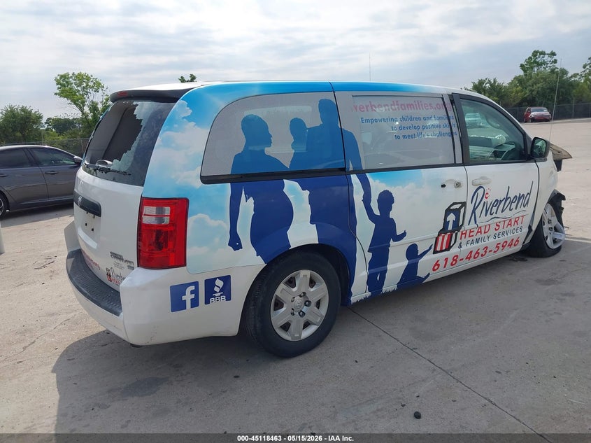 Vin: 2d4rn4de1ar160680, lot: 45616079, dodge grand caravan se 20104