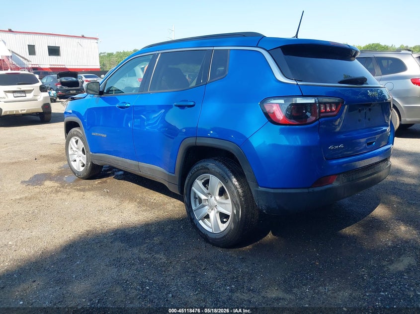 Vin: 3c4njdbb4nt152107, lot: 45616092, jeep compass latitude 4x4 20223