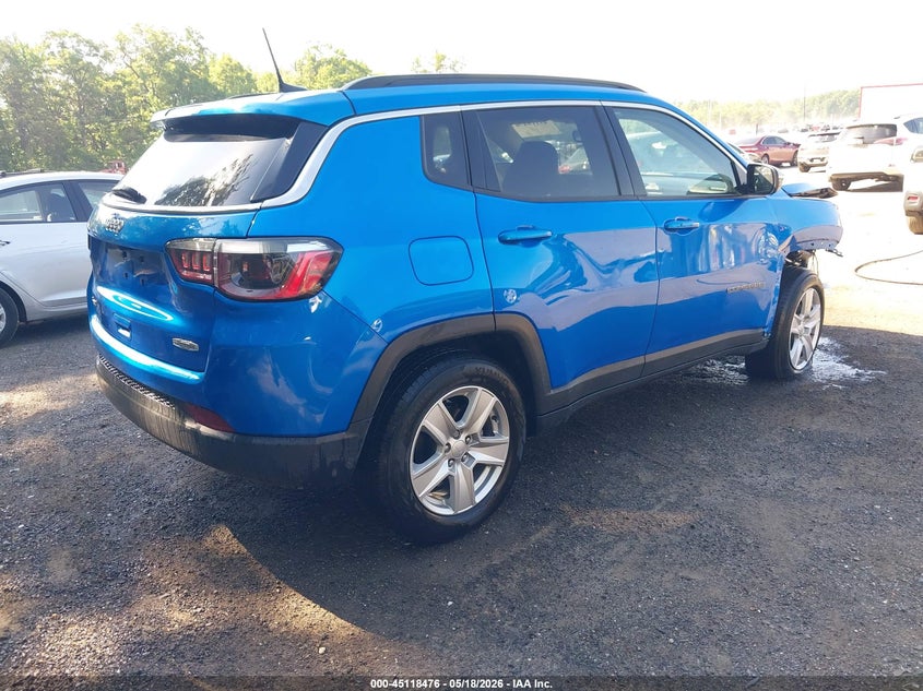 Vin: 3c4njdbb4nt152107, lot: 45616092, jeep compass latitude 4x4 20224
