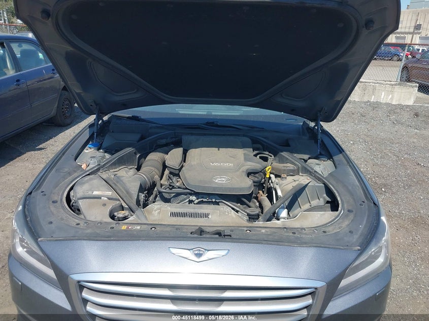2016 Hyundai Genesis 3.8 VIN: KMHGN4JE1GU107736 Lot: 45118499