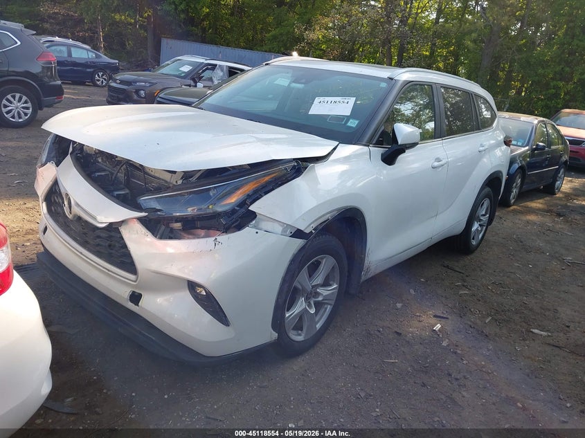 Vin: 5tdkdrbh0rs545436, lot: 45616170, toyota highlander xle 20242