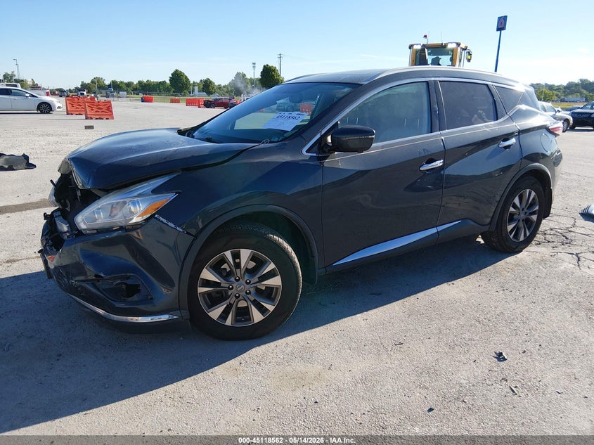 2017 NISSAN MURANO auction photo 2