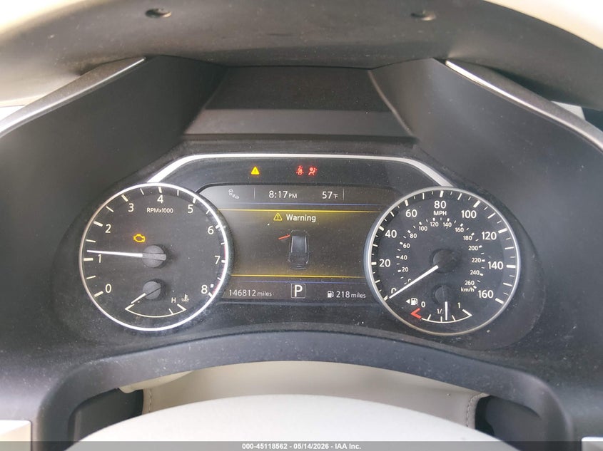 2017 NISSAN MURANO auction photo 7