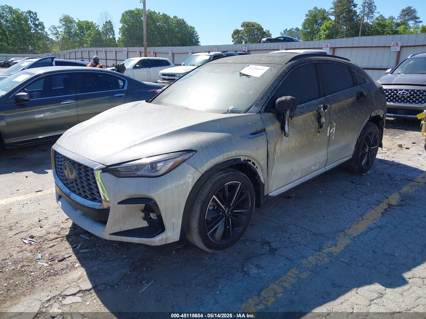 Vin: 3pcaj5jr6pf101647, lot: 45616219, infiniti qx55 luxe awd 20232