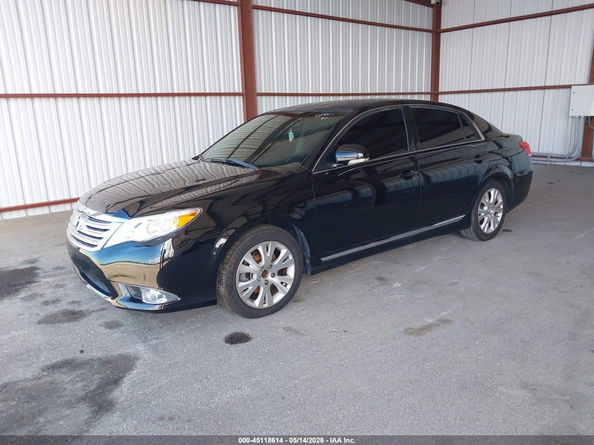 2012 Toyota Avalon 3.5 black Lot 111045118614 Vin 4T1BK3DB7CU454822