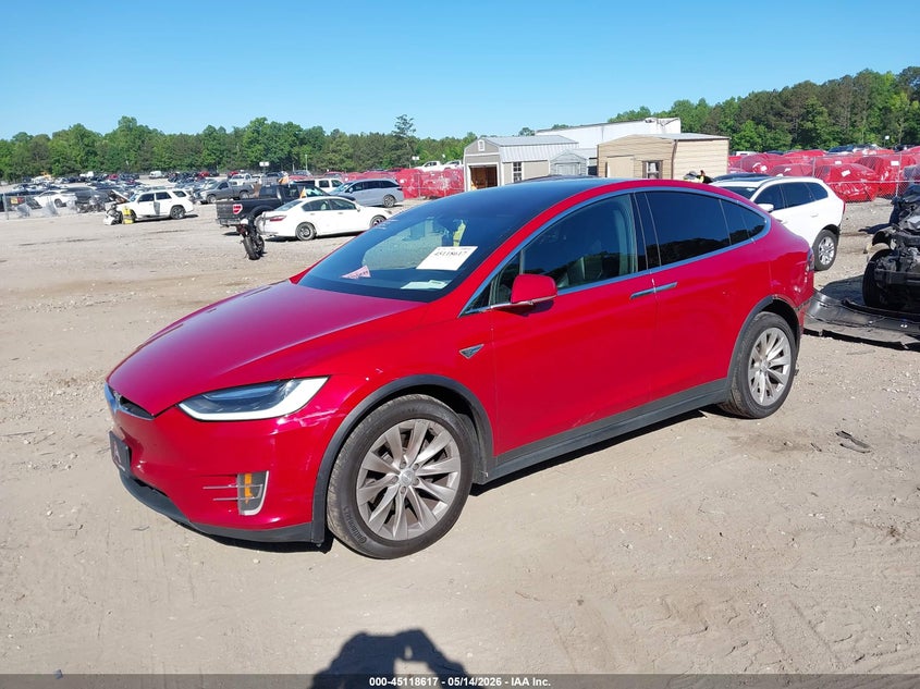 2016 TESLA MODEL X auction photo 2