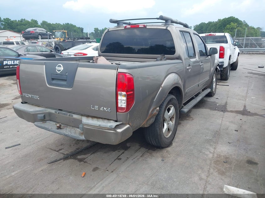 NISSAN FRONTIER 2006 VIN 1N6AD07W56C432137