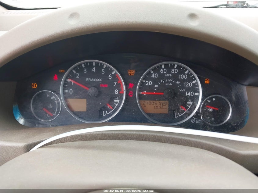 NISSAN FRONTIER 2006 VIN 1N6AD07W56C432137