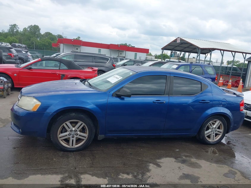 2009 Dodge Avenger R/T VIN: 1B3LC56BX9N505393 Lot: 45118836