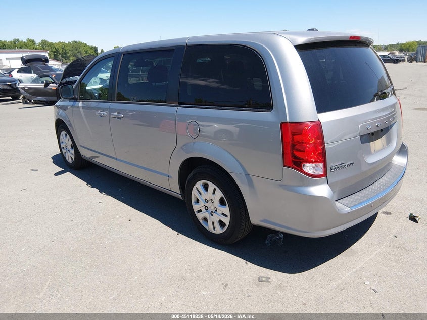 Vin: 2c4rdgbg2jr296399, lot: 45616453, dodge grand caravan se 20183