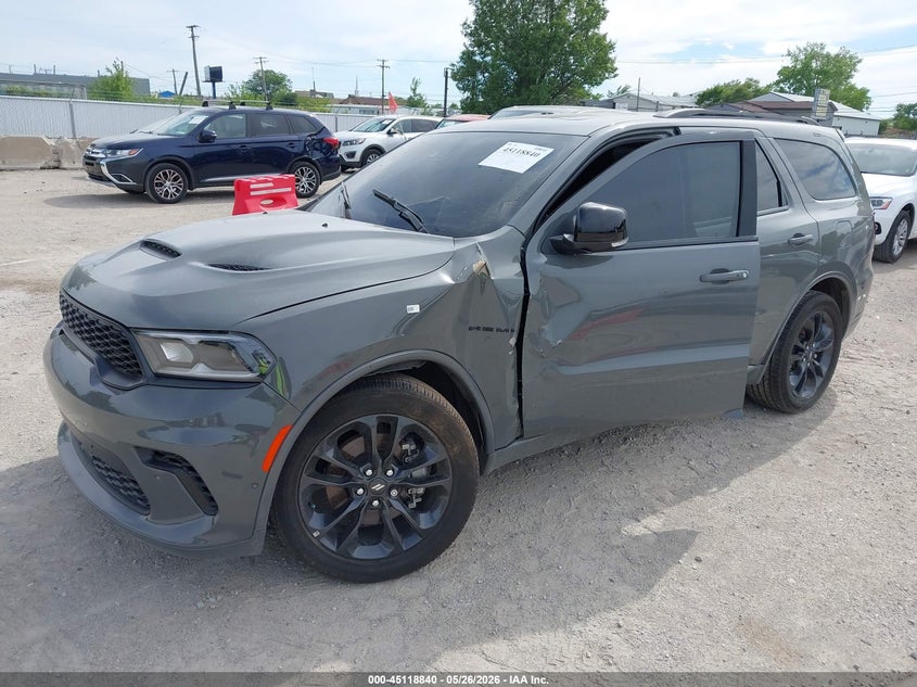Vin: 1c4sdjct0rc176714, lot: 45616456, dodge durango r/t plus awd 20242