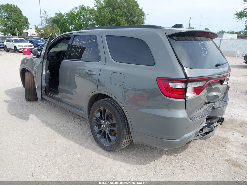 Vin: 1c4sdjct0rc176714, lot: 45616456, dodge durango r/t plus awd 20243