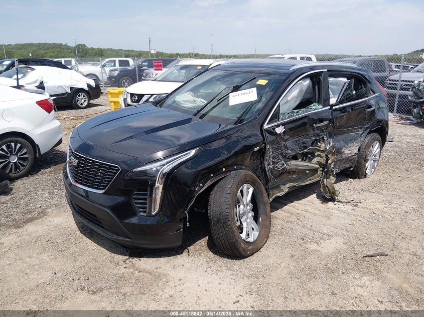 Vin: 1gyazar43pf107647, lot: 45616458, cadillac xt4 fwd luxury 20232