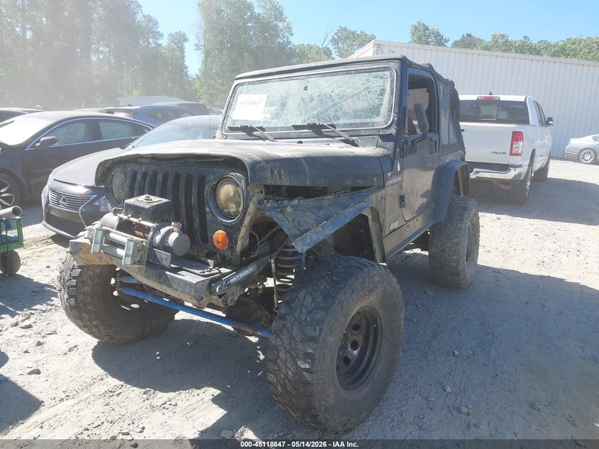 2002 Jeep Wrangler X 1J4FA39S52P748115 photo 1