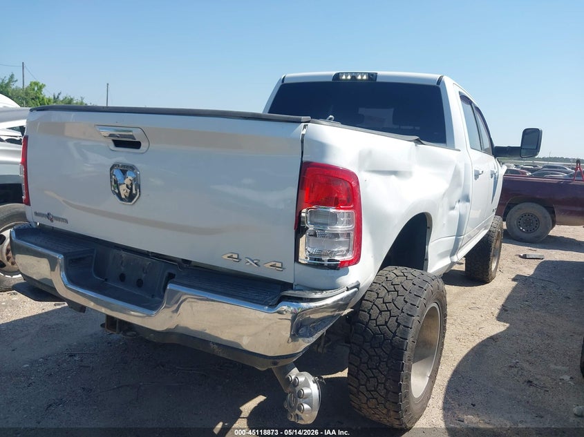 Vin: 3c6ur5dl4kg651517, lot: 45616489, ram 2500 lone star  4x4 6'4 box 20194