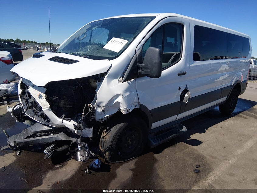 Vin: 1fbzx2zm2fkb22753, lot: 45616537, ford transit-350 xlt 20152