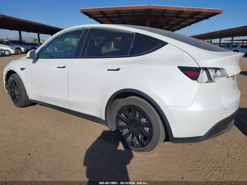 Vin: 5yjygdeexmf140011, lot: 45616597, tesla model y long range dual motor all-wheel drive 20213