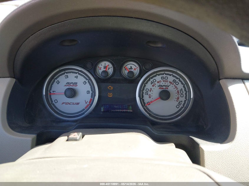 2009 FORD FOCUS SEDAN 2.0L I-4 DOHC, 140HP
