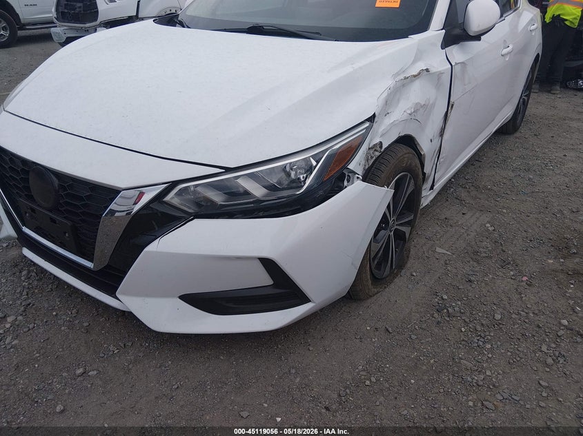 VIN 3N1AB8CV7MY324789 2021 NISSAN SENTRA SV XTRONIC CVT