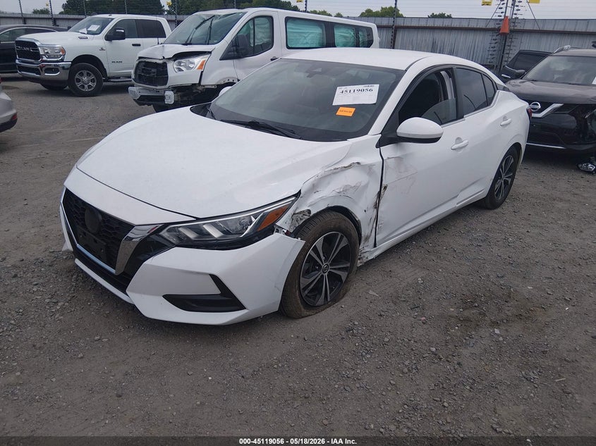 VIN 3N1AB8CV7MY324789 2021 NISSAN SENTRA SV XTRONIC CVT