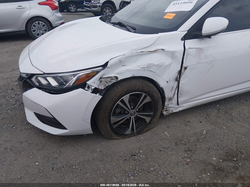 VIN 3N1AB8CV7MY324789 2021 NISSAN SENTRA SV XTRONIC CVT