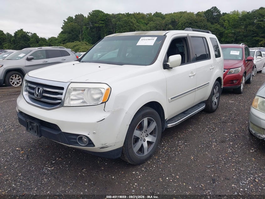 Vin: 5fnyf4h98db001478, lot: 45616675, honda pilot touring 20132