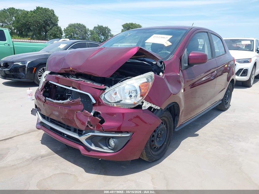 ML32A3HJ5JH010890 2018 Mitsubishi Mirage Es photo 1