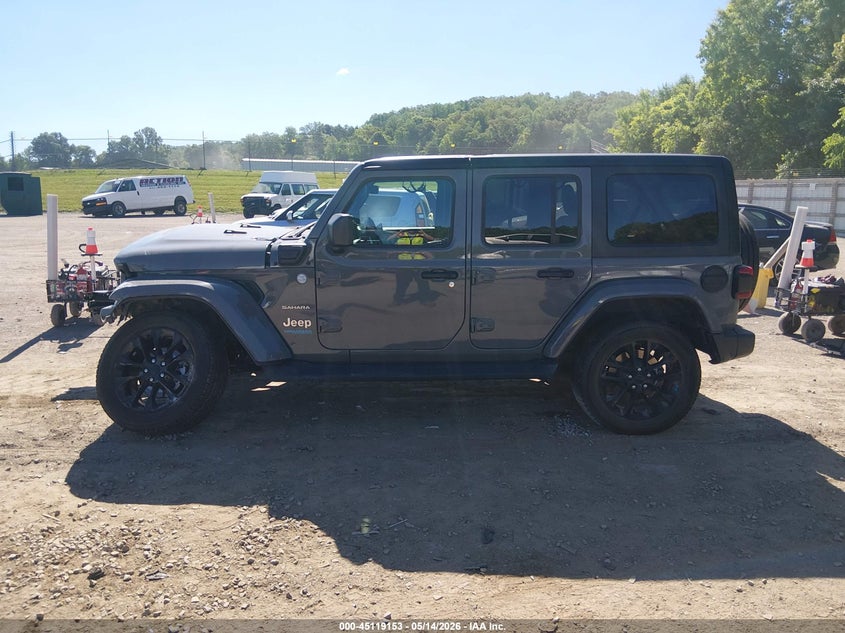 2022 Jeep Wrangler 4Xe Unlimited Sahara 4X4 VIN: 1C4JJXP68NW277536 Lot: 45119153