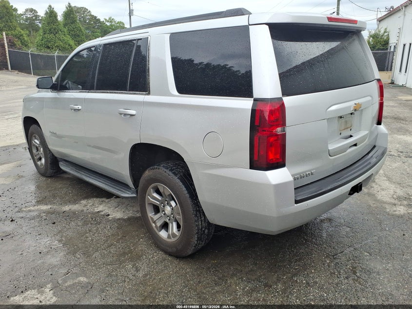 Vin: 1gnscaec6lr203751, lot: 45616822, chevrolet tahoe 2wd ls 20203
