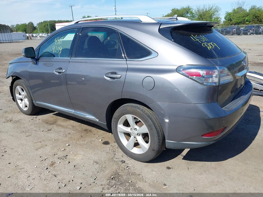 Vin: 2t2bk1baxcc135278, lot: 45616825, lexus rx 350 20123
