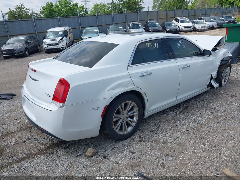 Vin: 2c3ccaeg0gh320459, lot: 45616857, chrysler 300c 20164