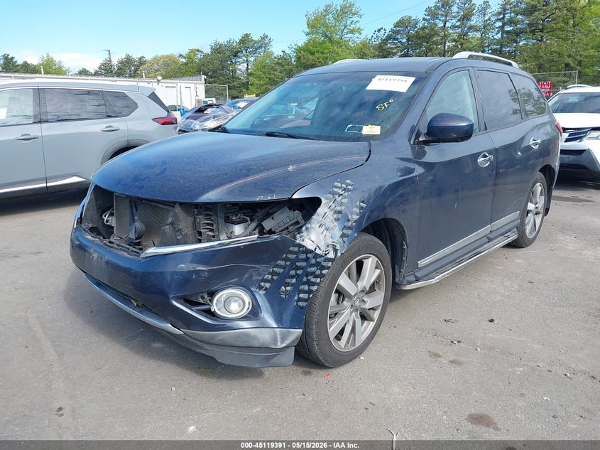 2016 Nissan Pathfinder Platinum 5N1AR2MM0GC646145 photo 1