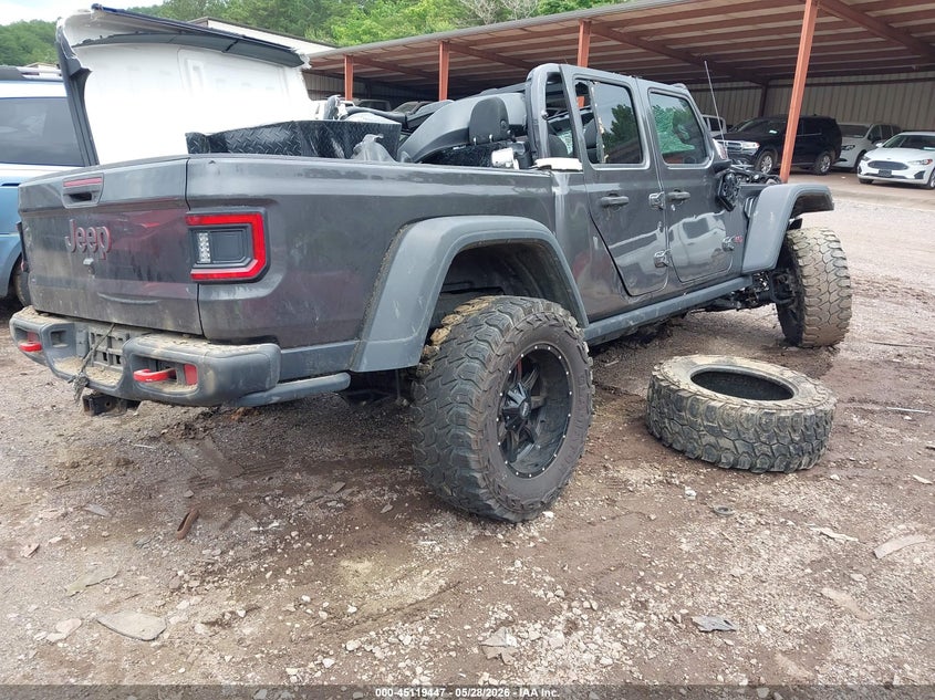 Vin: 1c6jjtbg9ll161776, lot: 45617063, jeep gladiator rubicon 4x4 20204