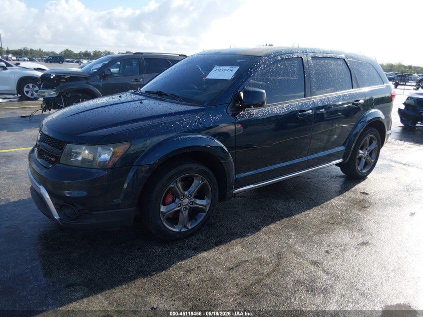 Vin: 3c4pdcgbxft697782, lot: 45617072, dodge journey crossroad 20152