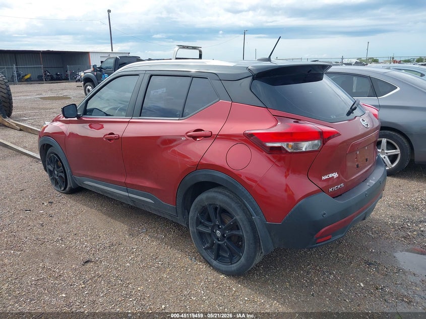 Vin: 3n1cp5dv6ll572678, lot: 45617075, nissan kicks sr xtronic cvt 20203