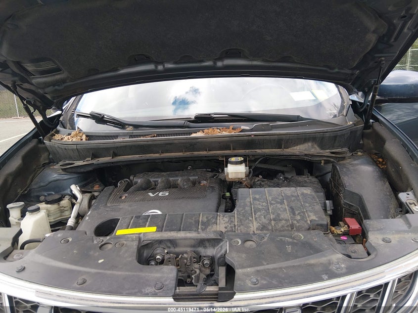 2013 Nissan Murano Sv VIN: JN8AZ1MW3DW319897 Lot: 45119471
