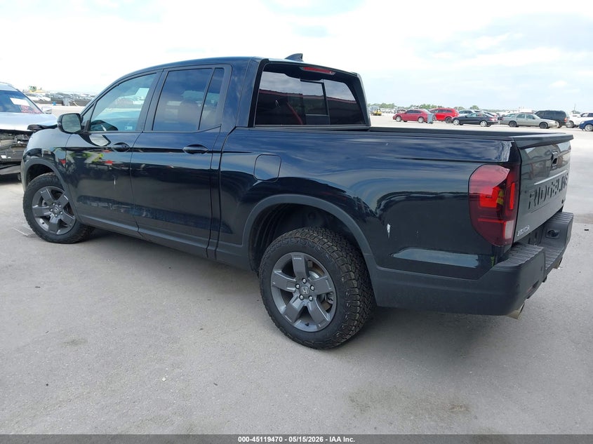 Vin: 5fpyk3f64sb028812, lot: 45617087, honda ridgeline trailsport 20253