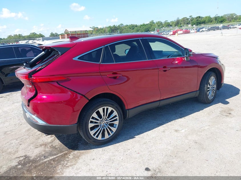 Vin: jteaaaah2rj158791, lot: 45617106, toyota venza limited 20244