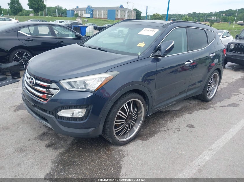 2014 Hyundai Santa Fe Sport 2.4l 5XYZU3LB4EG186833 photo 1