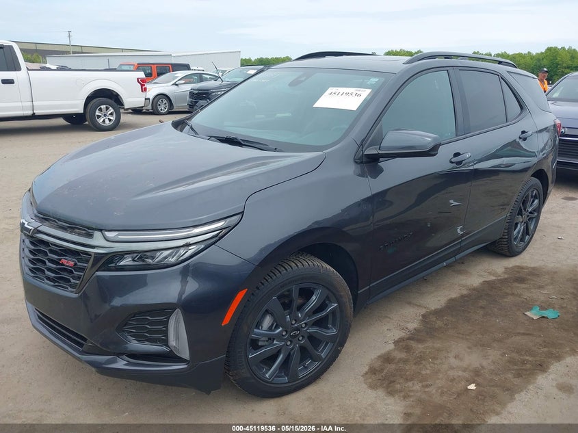 2022 Chevrolet Equinox Fwd Rs 3GNAXMEVXNS227814 photo 1