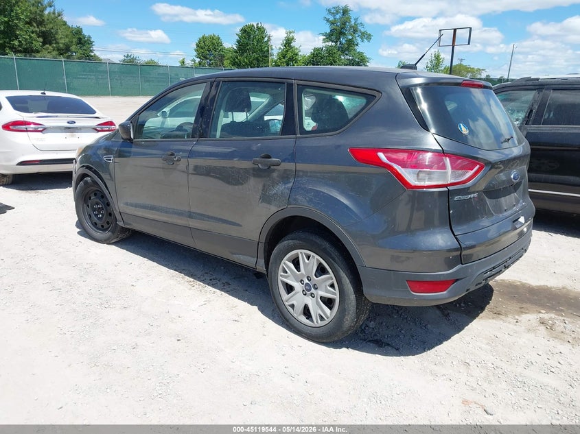 Vin: 1fmcu0f7xguc08276, lot: 45617160, ford escape s 20163