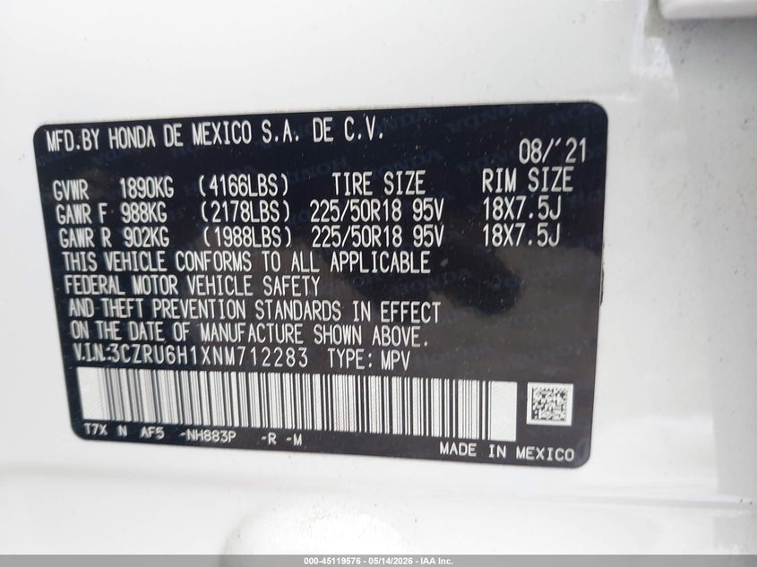 AtlanticExpress - Honda HR-V