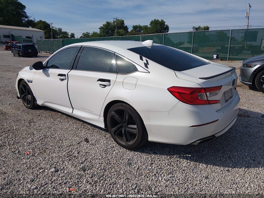 VIN 1HGCV1F38JA089285 2018 HONDA ACCORD SPORT