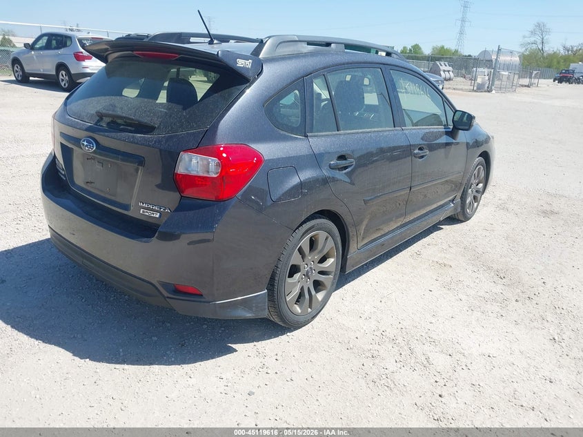 Vin: jf1gpap61g8242968, lot: 45617232, subaru impreza 2.0i sport premium 20164