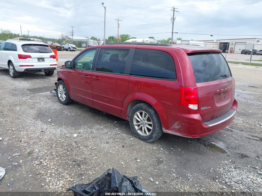 Vin: 2c4rdgcgxer471549, lot: 45617239, dodge grand caravan sxt 20143