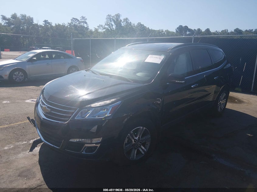 Vin: 1gnkrhkd9gj263533, lot: 45617252, chevrolet traverse 2lt 20162