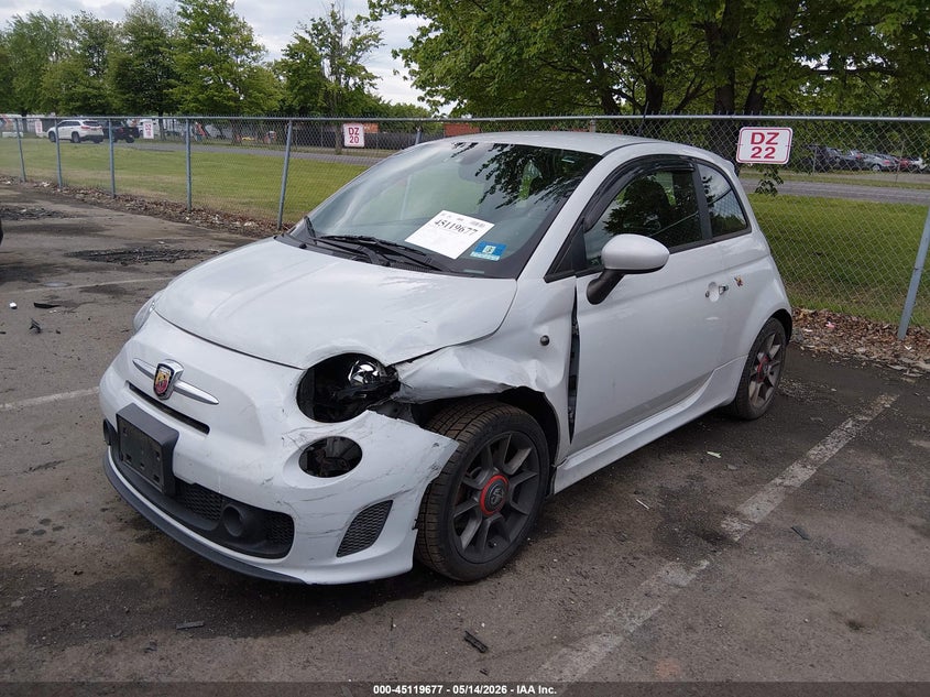 Vin: 3c3cfffh4gt165546, lot: 45617293, fiat 500 abarth 20162