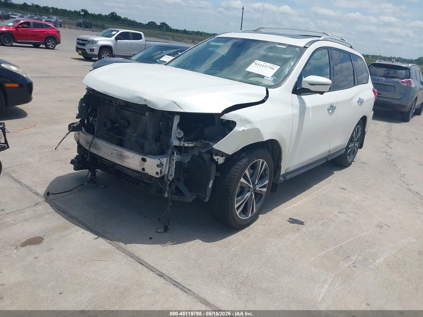 Vin: 5n1dr2dn4lc645418, lot: 45617414, nissan pathfinder platinum 2wd 20202