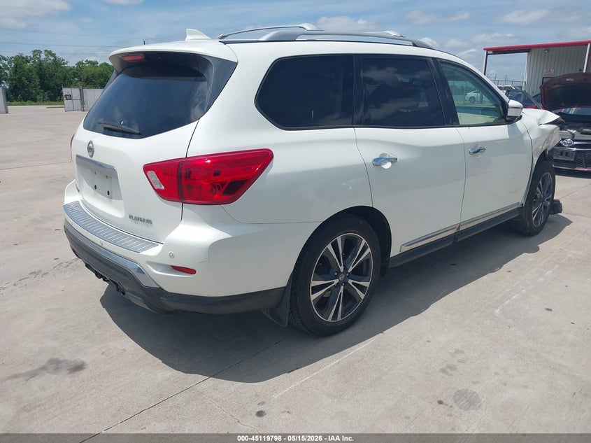 Vin: 5n1dr2dn4lc645418, lot: 45617414, nissan pathfinder platinum 2wd 20204