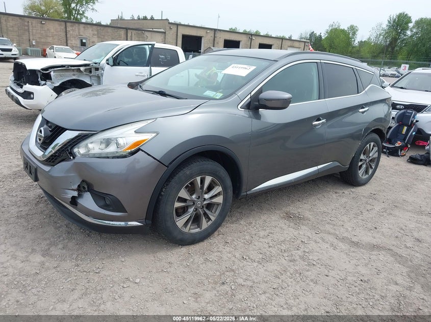 2017 Nissan Murano Sv 5N1AZ2MH9HN114353 photo 1